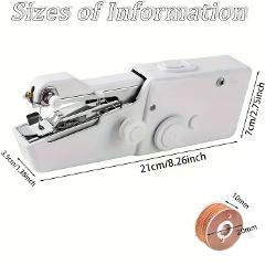 A Small Portable Portable Sewing Machine, A Simple And Quick On-Site Battery-Powered Maintenance Tool
