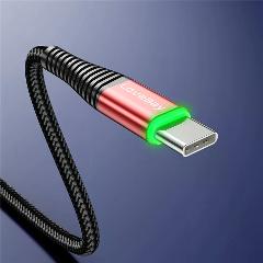 Lovebay 3A Type-C USB Cable 0.5m/1m/2m Data Sync Fast Charging Wire For Samsung Huawei Xiaomi Note Tablet USB Phone Cable