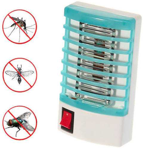 Nopți liniștite fără mușcături: țânțari ucigași și insecte mici care zboară direct în LED-ul electric cu buton de alimentare.